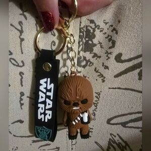 Chewbacca Star Wars Bag Charm/Keychain New